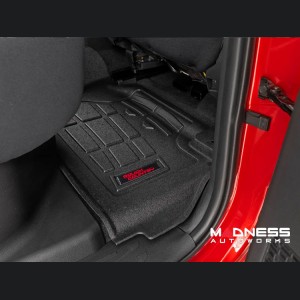 Toyota Tacoma Floor Liners - All Weather - Sure-Fit - Rough Country